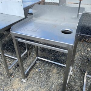 Table Stainless Steel 720 mm x 500mm x900mm High - Image 3
