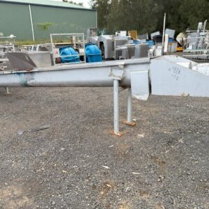 Conveyor Screw Type 6.5m long x 320mm Dia with Sew Gearbox - Image 2