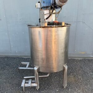 Tank SS with Stirrer 3 Kw Motor 950mm high x 800mm Dia - Image 5