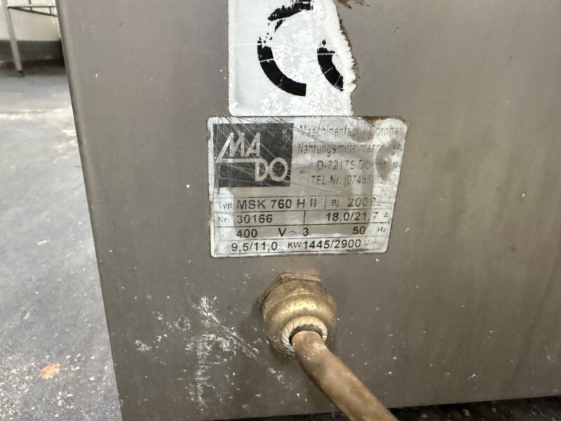 Bowl cutter Mado MSK 760 H II - Image 4