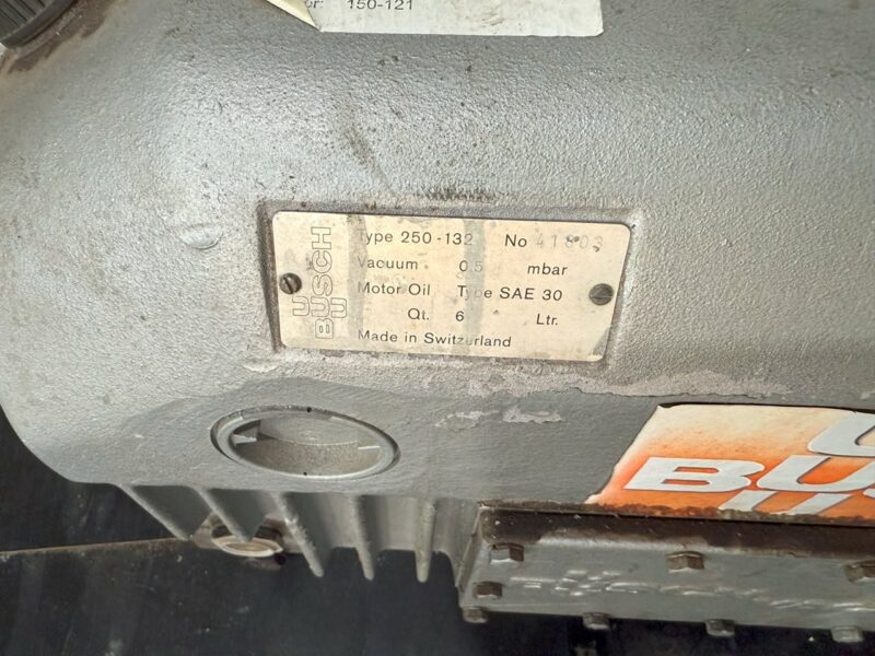 Vac Pump Busch Model 250 Motor 5.5 Kw - Image 3